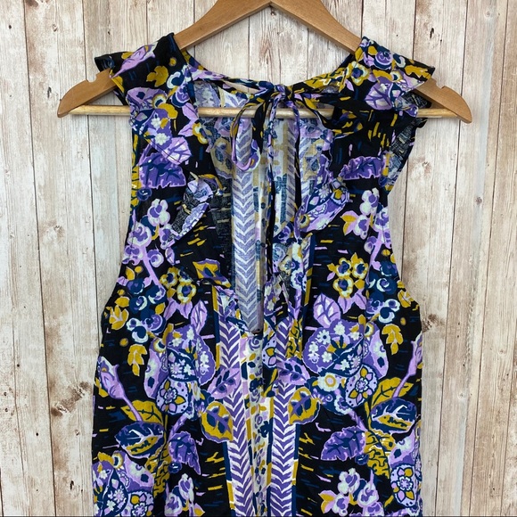 Free People Summer in Tulum Linen Blend Tunic - Picture 6 of 12